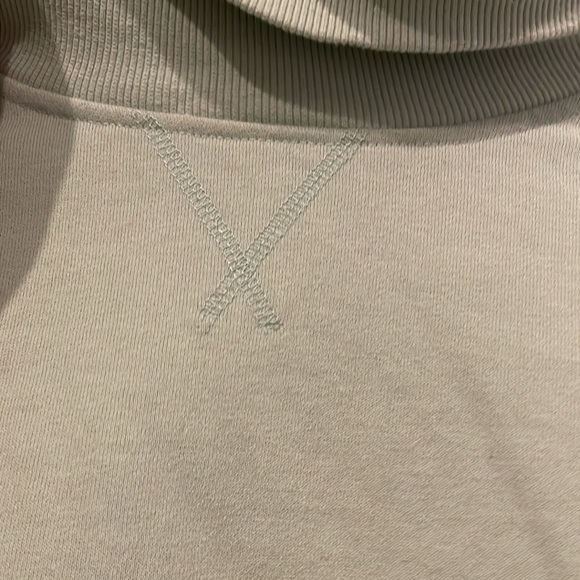 Pacsun Seagram green cropped turtleneck sweatshirt sweater - Picture 2 of 4